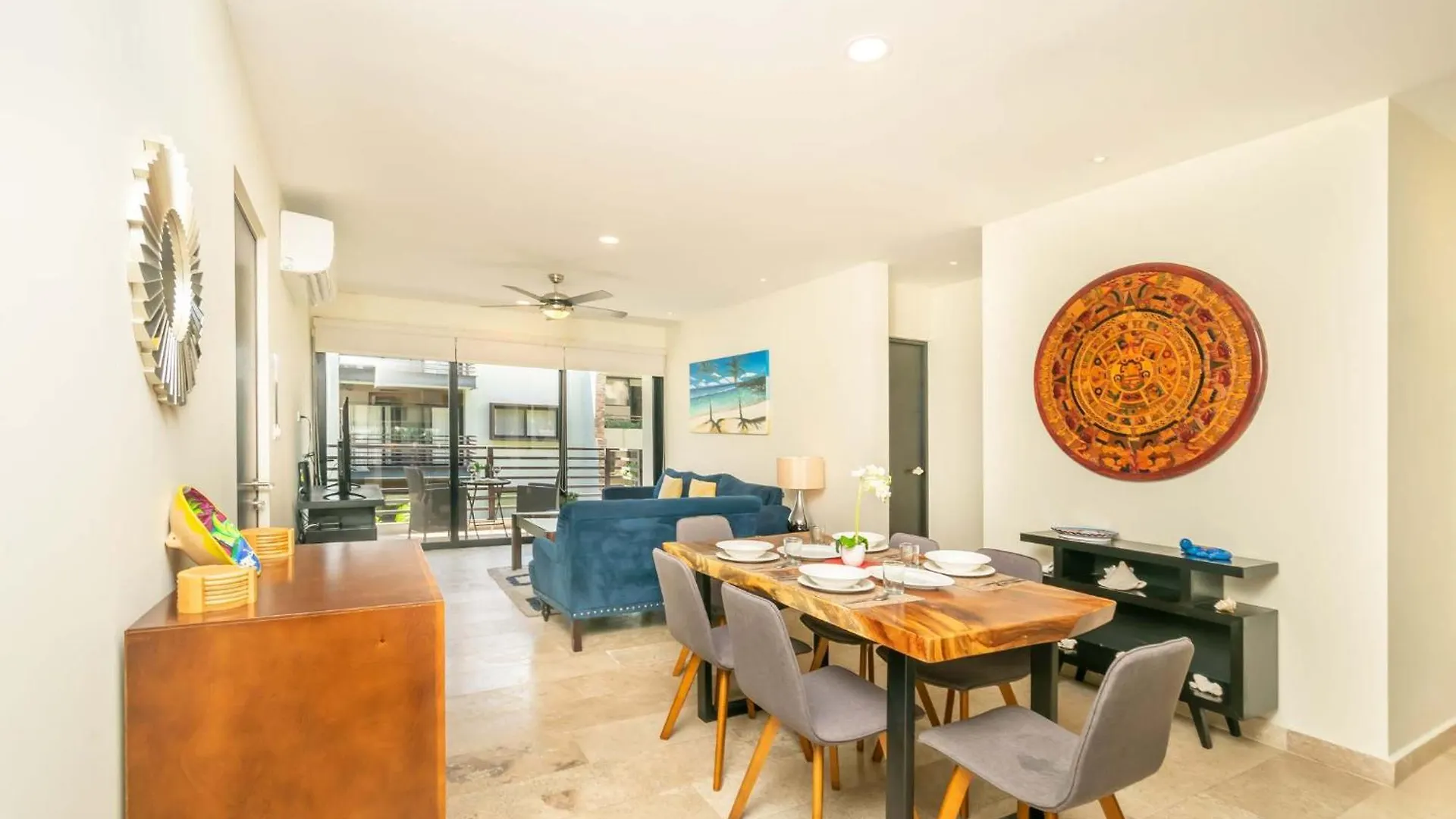 Oceanview Pool & Lounge Private Balcony Gym & Bbq Villa Playa del Carmen 0*,